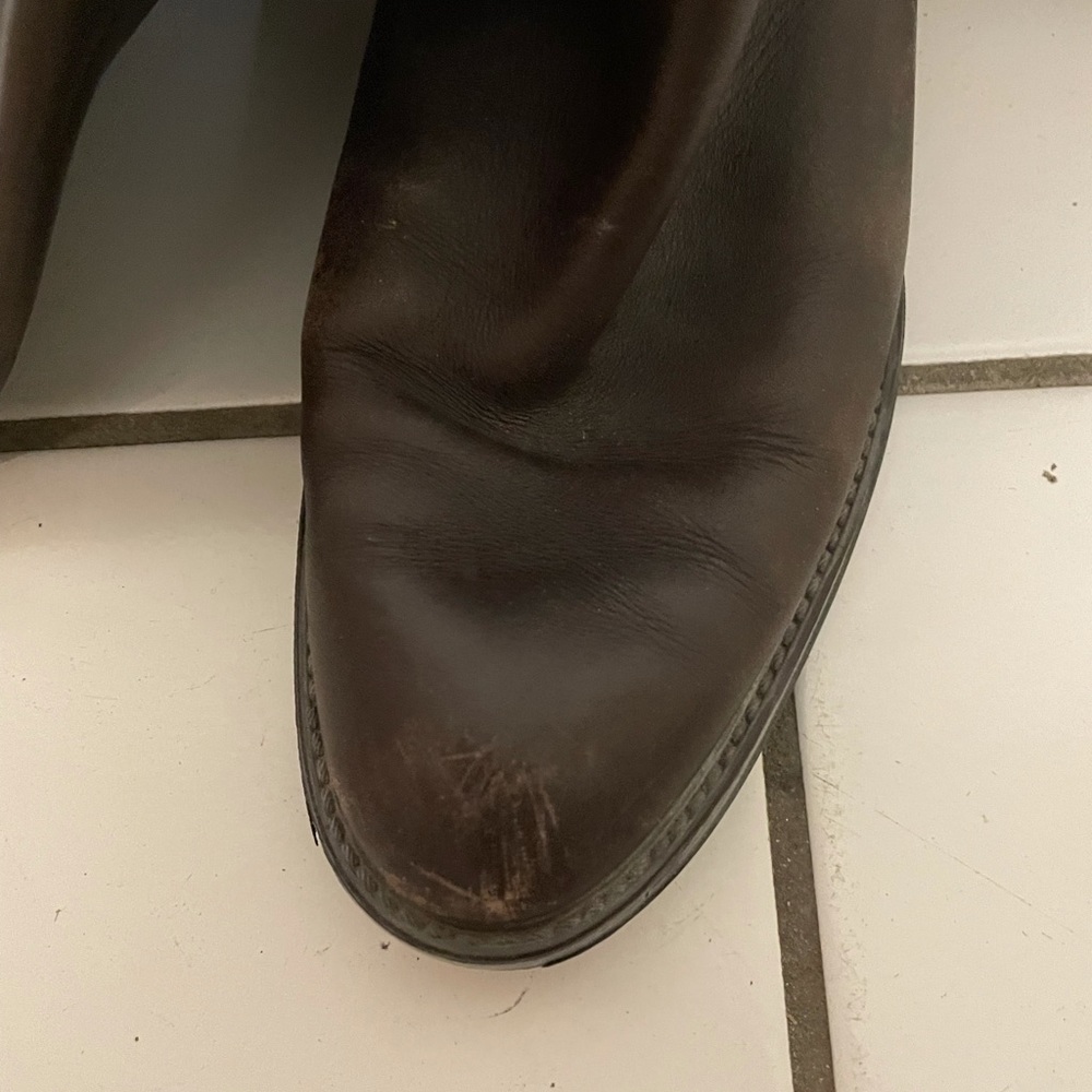 Brown Salvatore Ferragamo riding boots - Picture 4 of 4